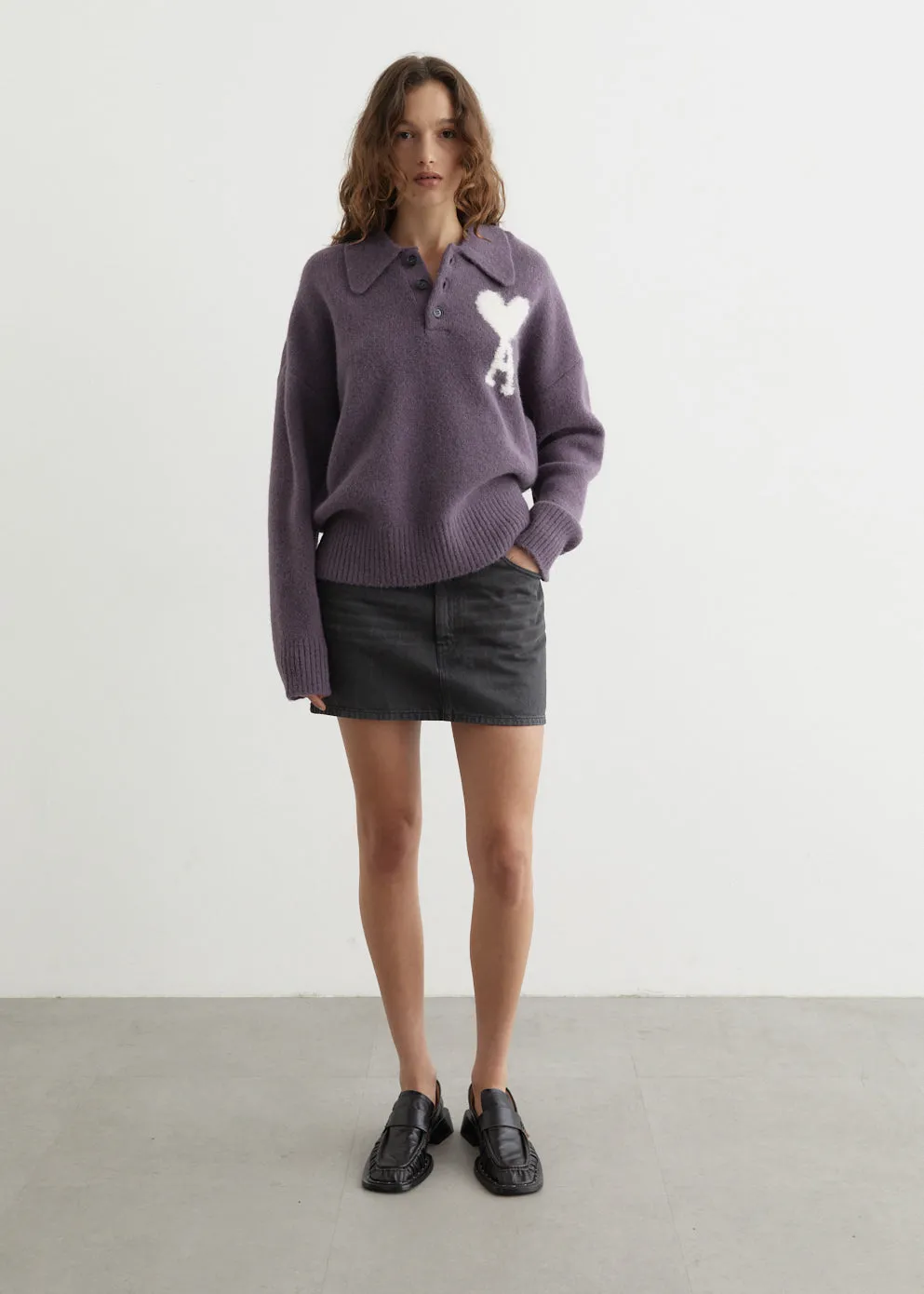 Boxy Off White ADC Polo