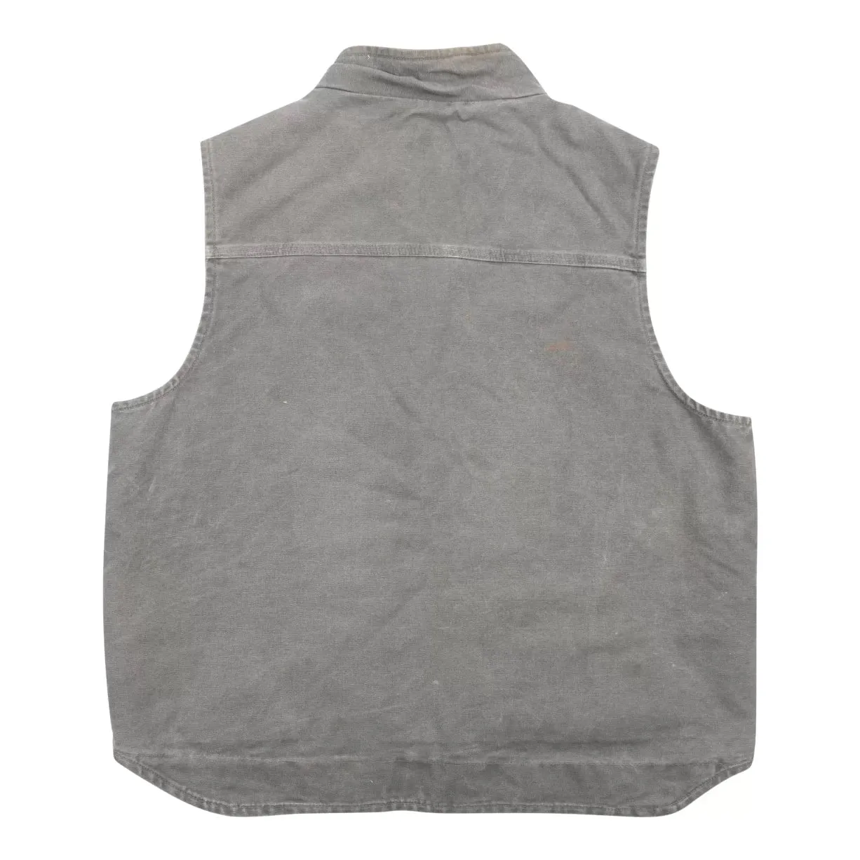 Carhartt Sandstone Sherpa-Lined Mock-Neck Vest - Men's