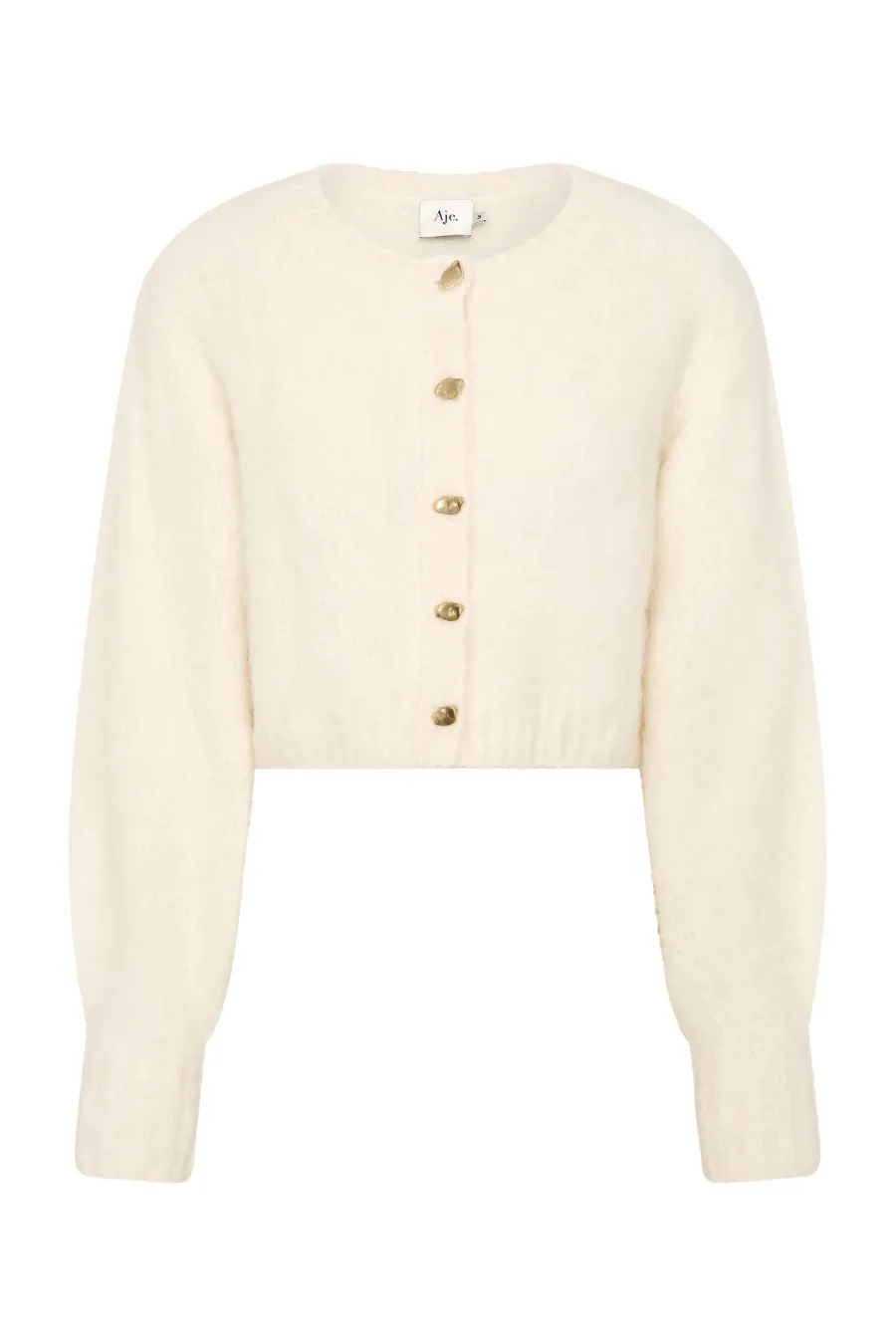 Celine Fluffy Cardigan Ivory