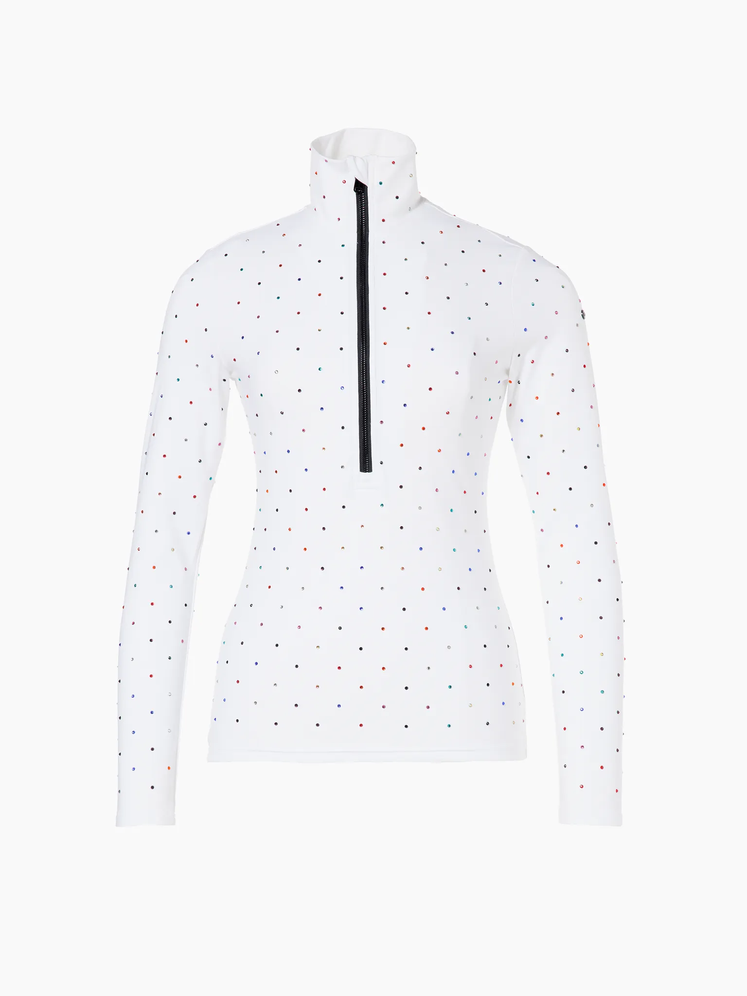 claire Ski Pully  - White