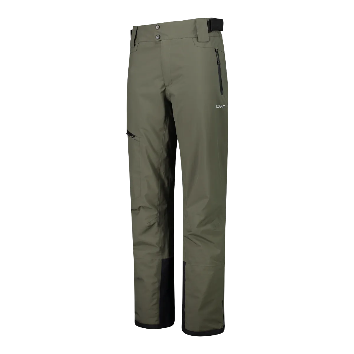 CMP Men's Mechanical Stretch Waterproof Ski Trousers (Olive)