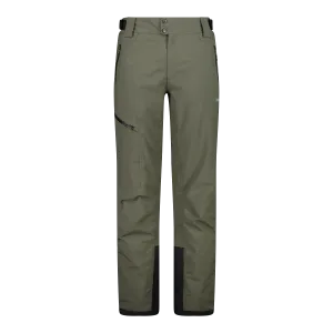 CMP Men's Mechanical Stretch Waterproof Ski Trousers (Olive)