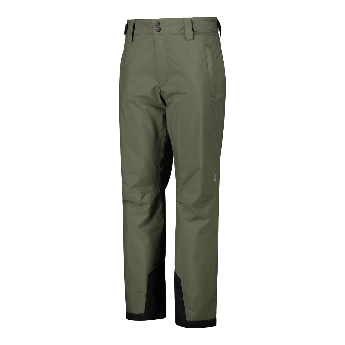 CMP Men's Twill Waterproof Insulated Ski Trousers (Olive)