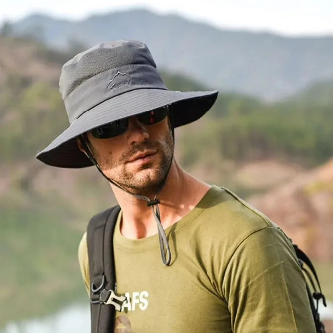Fishing Hat Man and Women Sun Cap Bucket Hat with UPF 50  Sun Protection