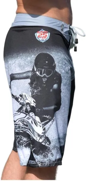 Jettribe Jet Ski Men's Board Shorts Heat Series Stand-up and Sitdown | Cargo Pocket | No Liner | Quick Dry