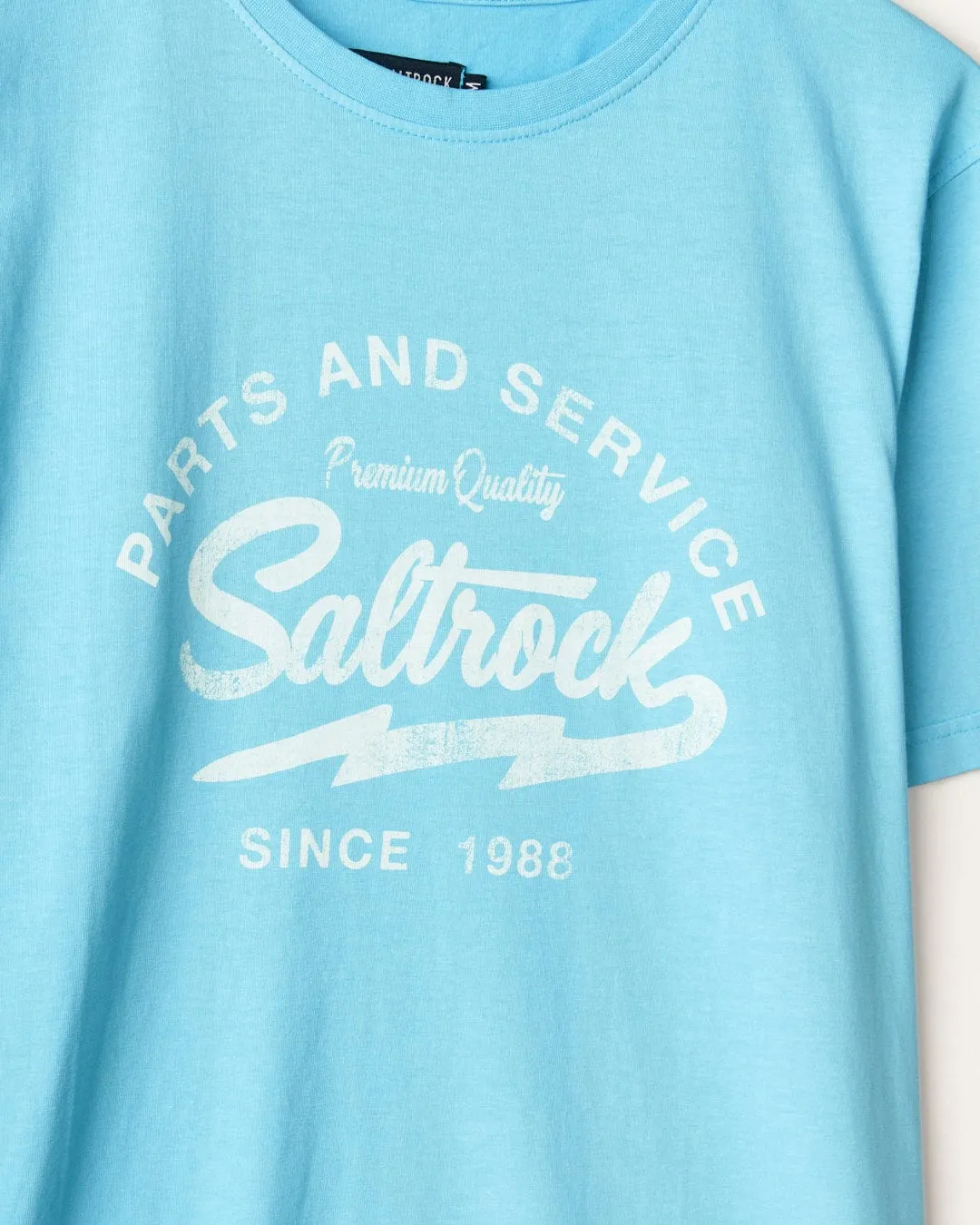 Last Stop Motel - Mens T-Shirt - Light Blue