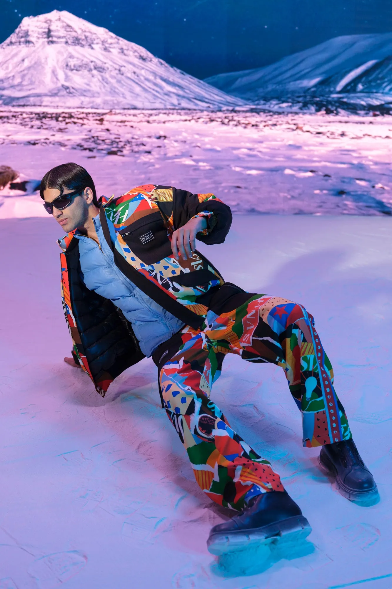 Lgrmash Wide Trousers with Iconoband