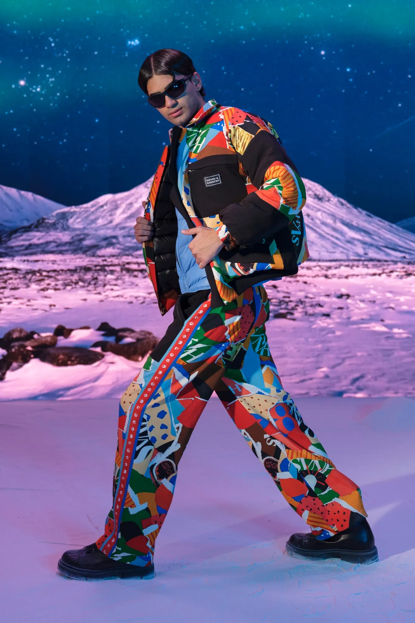 Lgrmash Wide Trousers with Iconoband