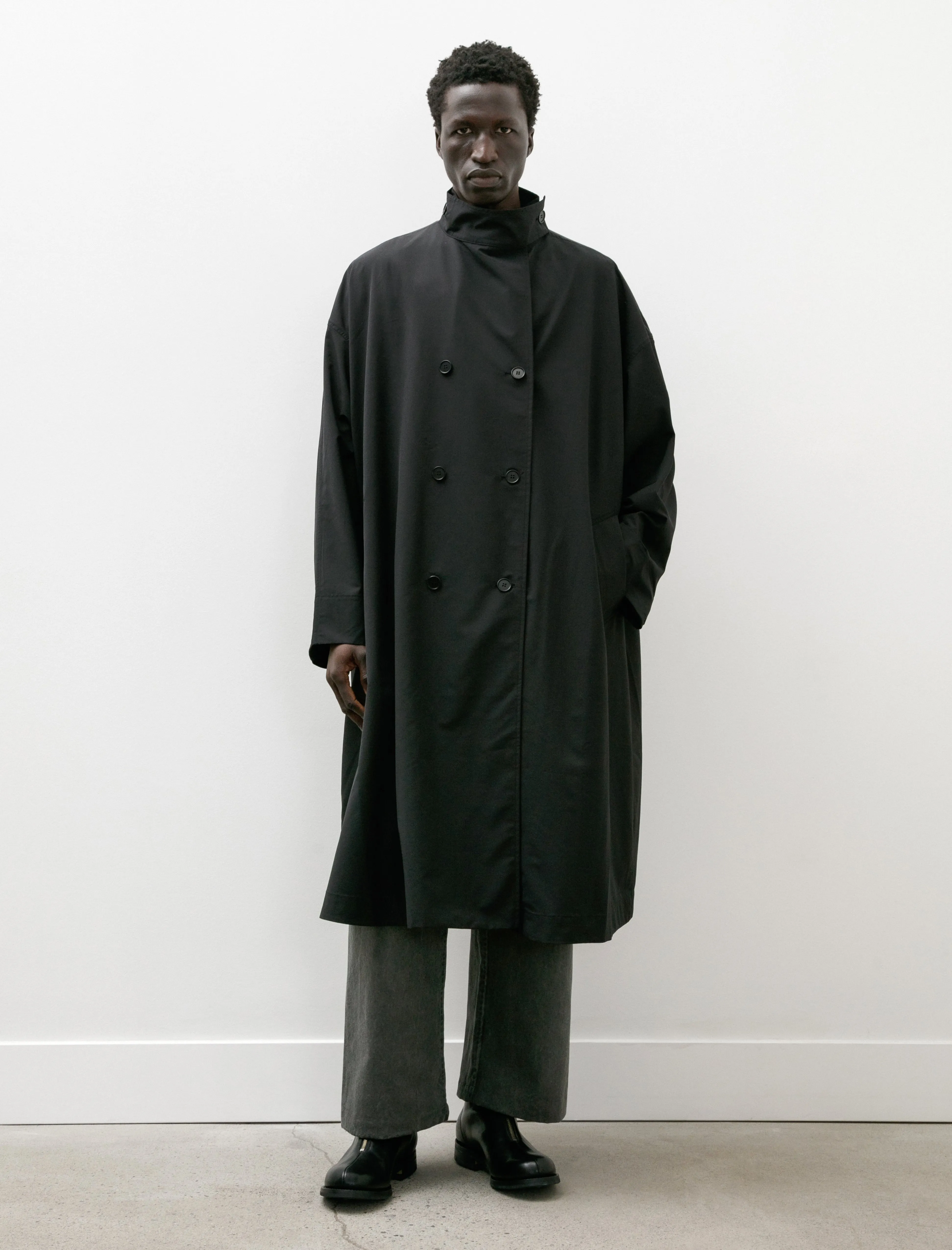 No. 65 Rainsystem Summer Wool Oversized Coat