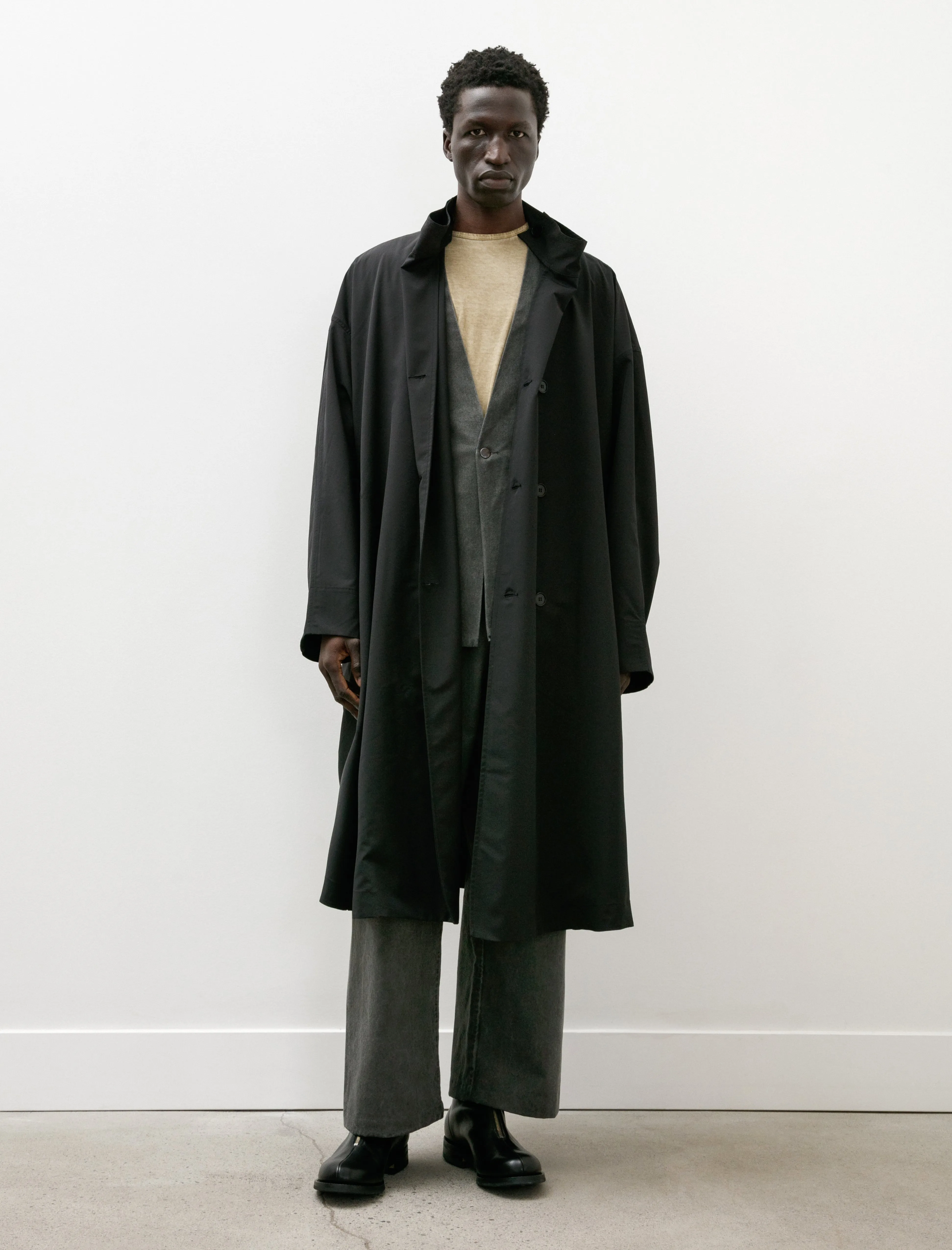 No. 65 Rainsystem Summer Wool Oversized Coat
