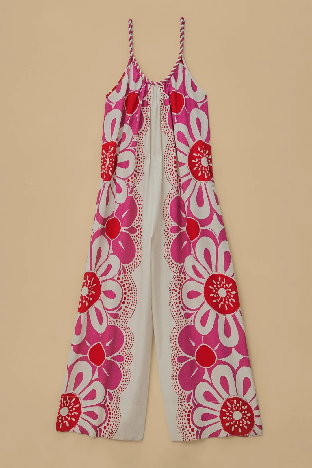 Off-White Maia Lenzing™ Ecovero™ Euroflax™ Jumpsuit