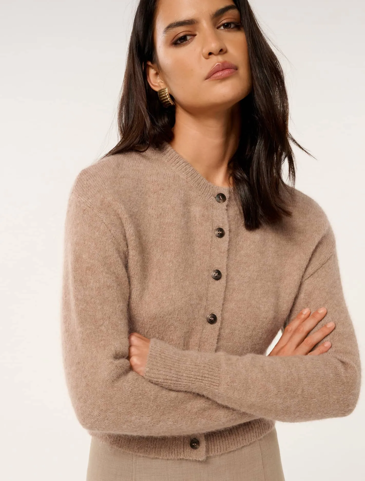 Rae Fluffly Knit Cardigan