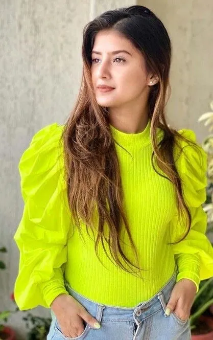 Sacramento Puffed Sleeves Top