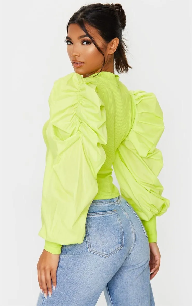 Sacramento Puffed Sleeves Top