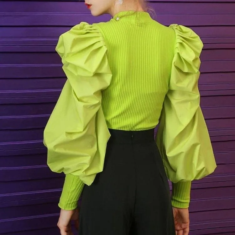 Sacramento Puffed Sleeves Top