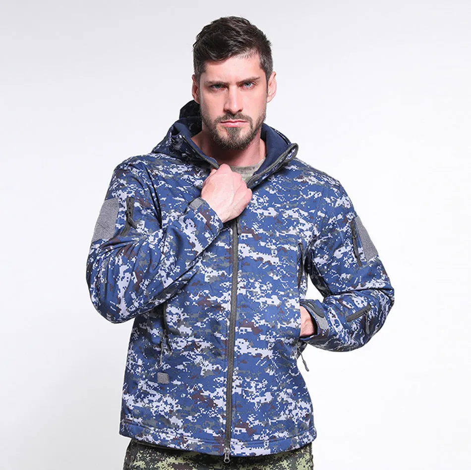 Soft Shell Jacket Plus Size Windproof And Warm Outdoor Mountaineering