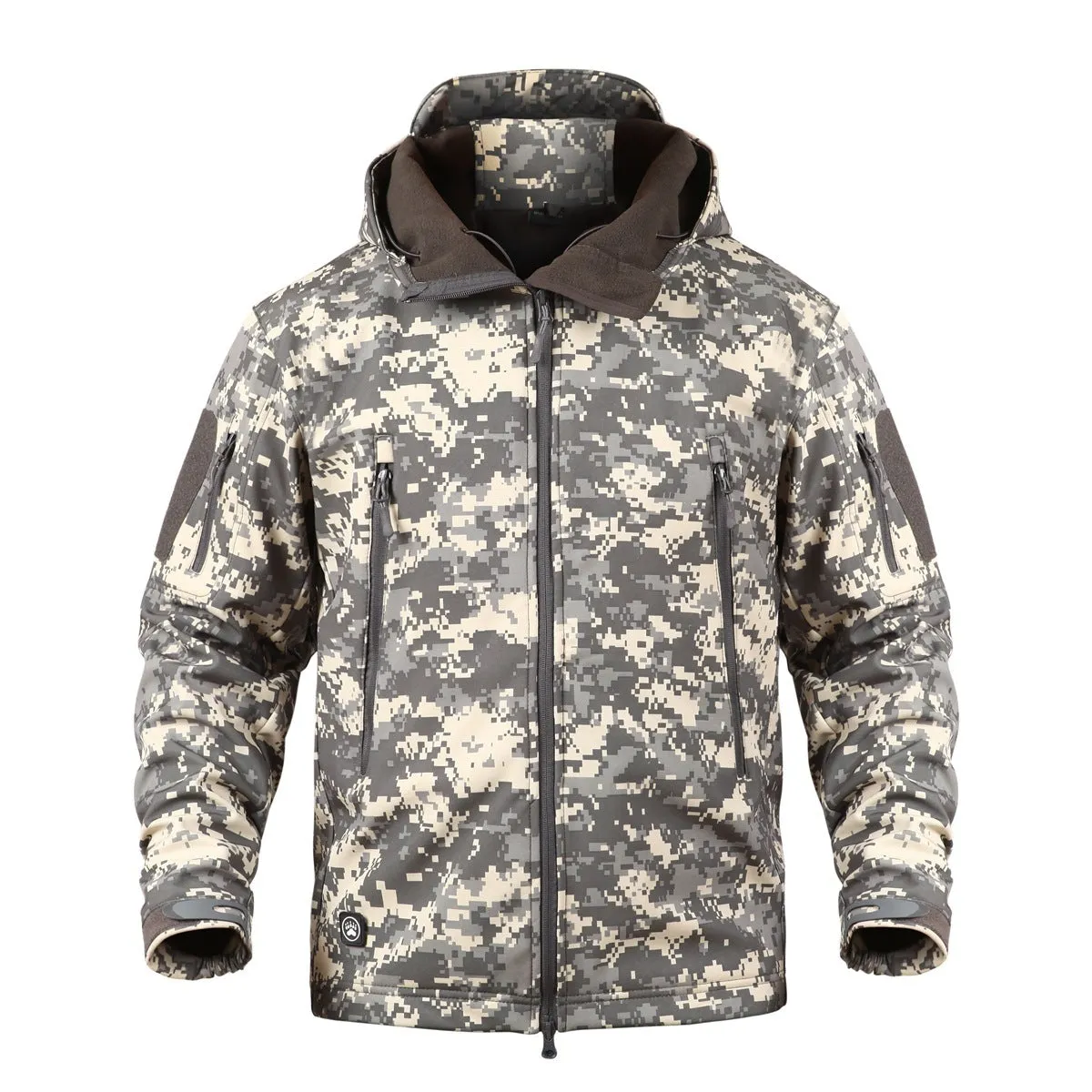 Soft Shell Jacket Plus Size Windproof And Warm Outdoor Mountaineering