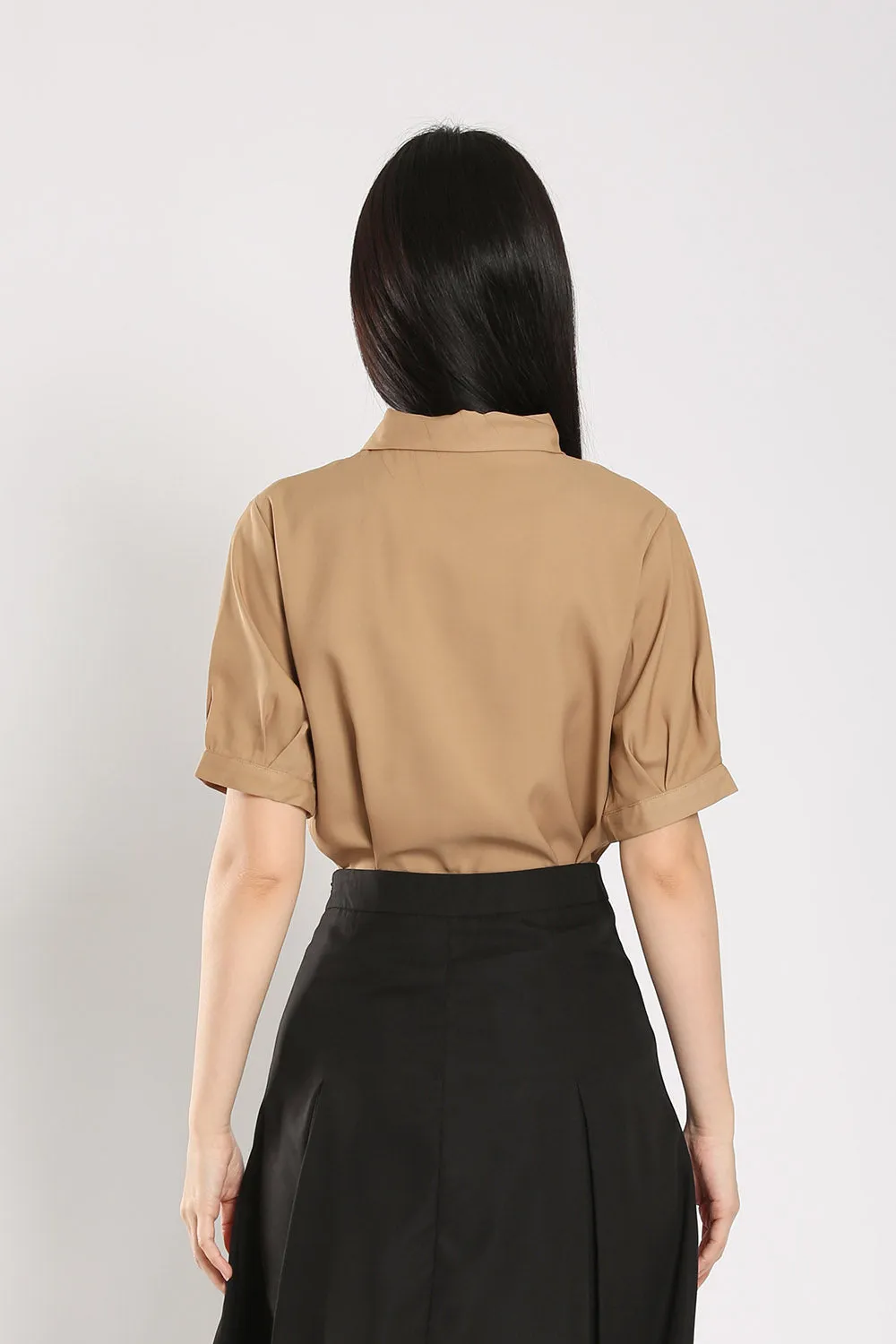 Suzette Blouse in Coffee