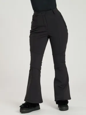 The 'Nordic' structured ski trousers in black
