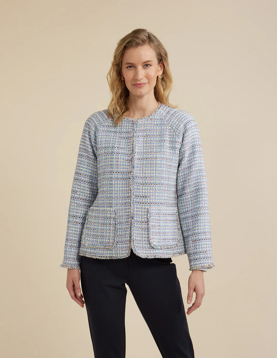 Yarra Trail Tweed Jacket YT24W6201